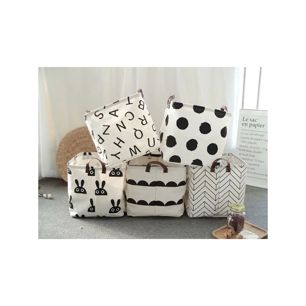 Foldable Fabric Storage Basket 2