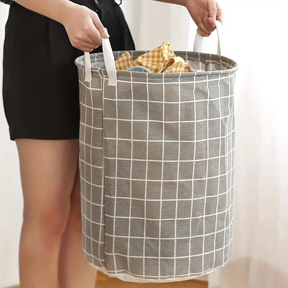 Foldable Waterproof Laundry Basket 0