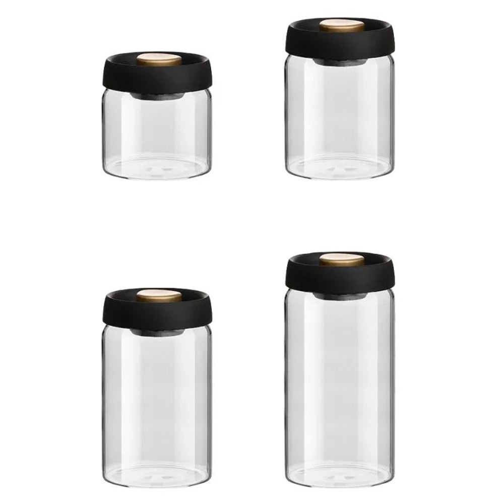 Manual Vacuum Coffee Storage Jar 11