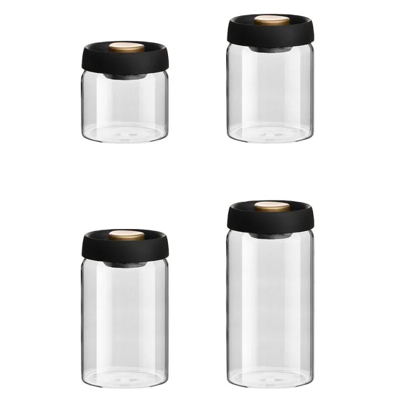 Manual Vacuum Coffee Storage Jar 11