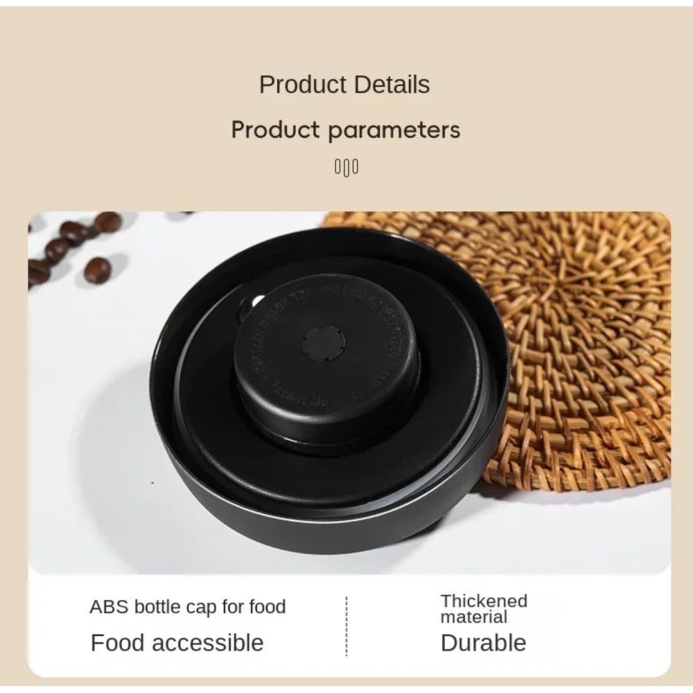 Manual Vacuum Coffee Storage Jar 12