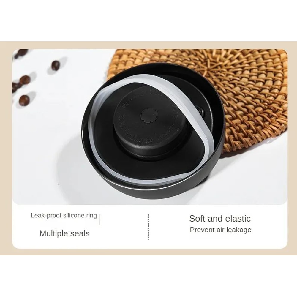 Manual Vacuum Coffee Storage Jar 13