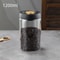 Manual Vacuum Coffee Storage Jar 24