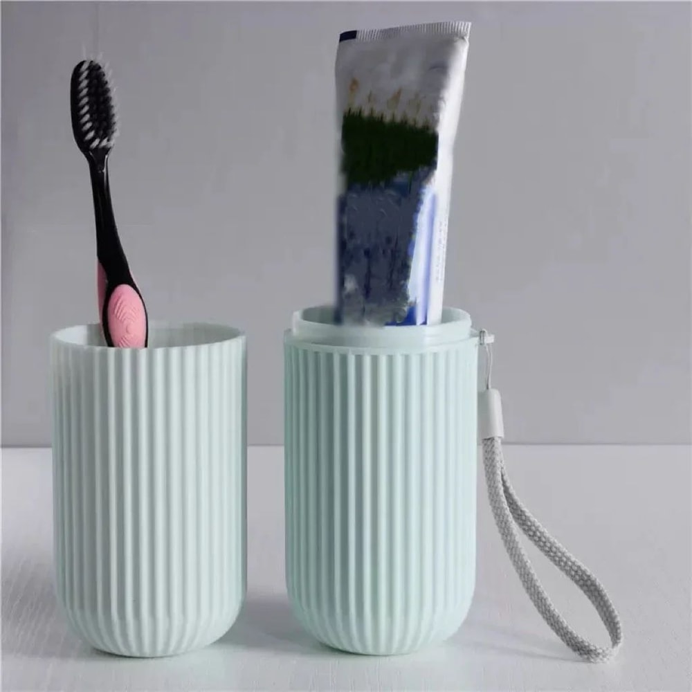 Portable Toothbrush Toothpaste Travel Case 9