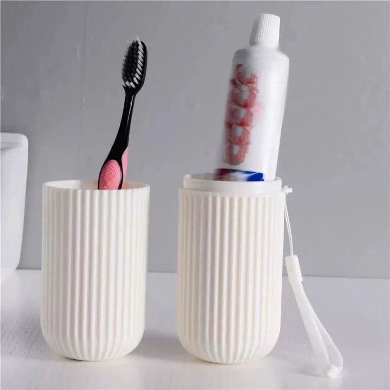 Portable Toothbrush Toothpaste Travel Case 11