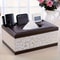 Faux Leather Tissue Box With Remote Holder 3