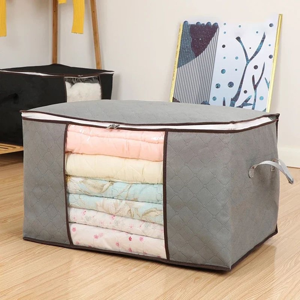 Large Dustproof Portable Cotton Capacity Quilt Storage Bag 6
