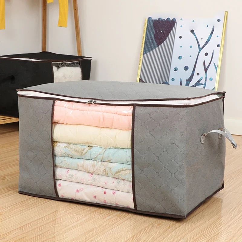 Large Dustproof Portable Cotton Capacity Quilt Storage Bag 6