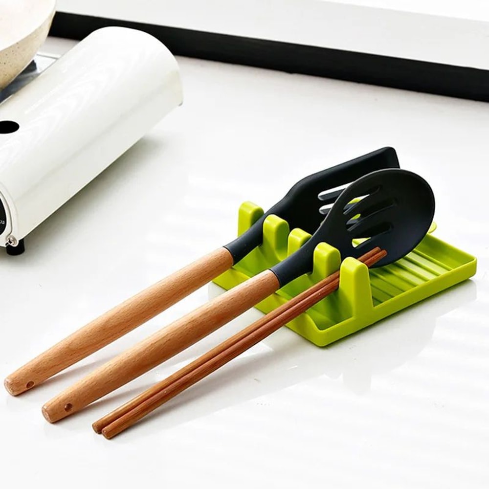 Non Slip Kitchen Utensil Holder Rack 3