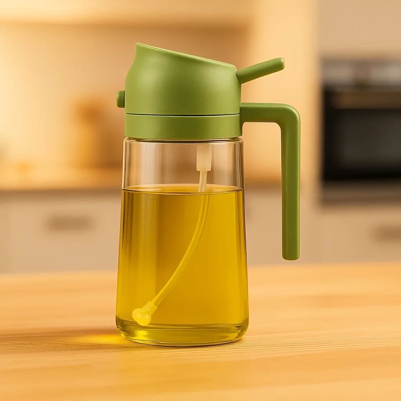 Glass Oil Spray Bottles 4 Pack 9