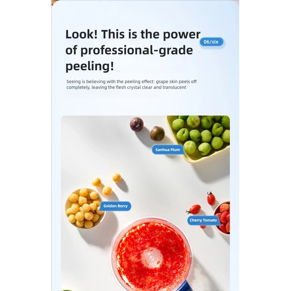 Electric Fruit And Vegetable Peeler 7