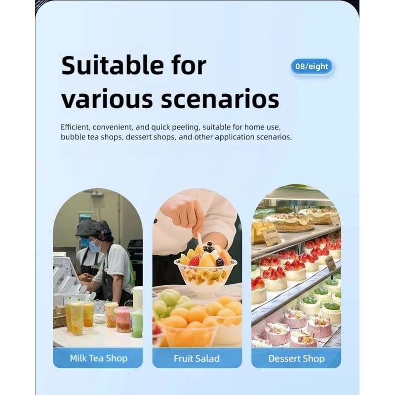 Electric Fruit And Vegetable Peeler 9