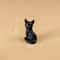 Mini Black Cat Resin Figurines 2 Pack 4