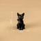 Mini Black Cat Resin Figurines 2 Pack 5