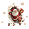 Santa Claus Wall Decal Sticker 6