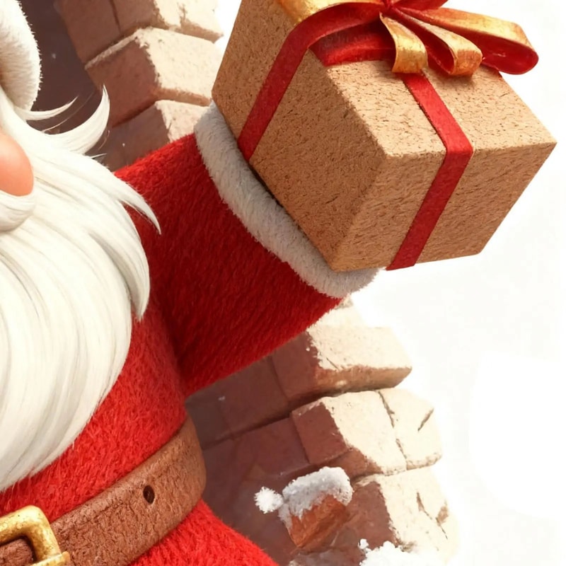 Santa Claus Wall Decal Sticker 11