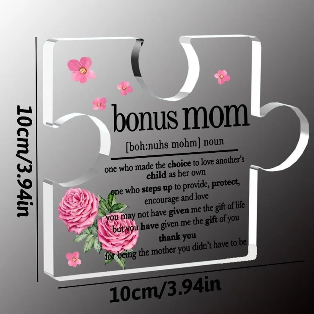 Bonus Mom Appreciation Photo Plaque 1