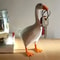 Resin Goose Keychain Desk Ornament 1