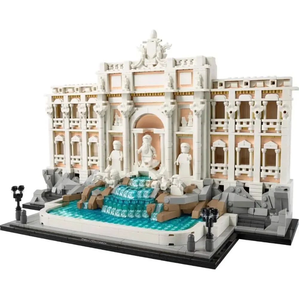 Trevi Fountain Architecture Building Blocks Set 2