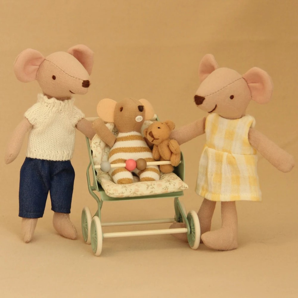 Miniature Dollhouse Baby Stroller 1 Is To 12 3