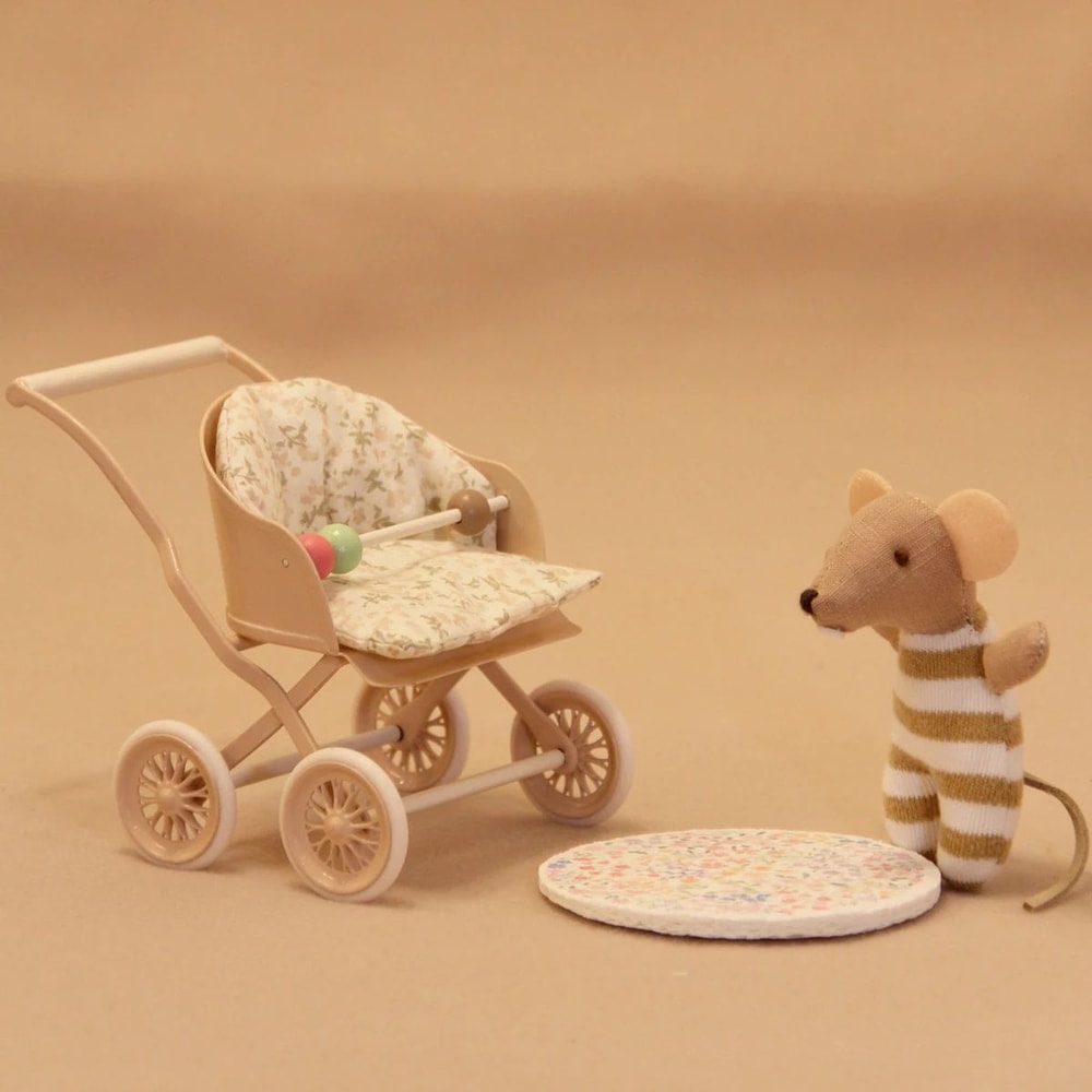 Miniature Dollhouse Baby Stroller 1 Is To 12 4