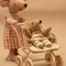 Miniature Dollhouse Baby Stroller 1 Is To 12 6