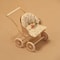 Miniature Dollhouse Baby Stroller 1 Is To 12 12