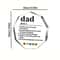 Dad Definition Acrylic Decorative Sign 4