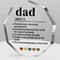 Dad Definition Acrylic Decorative Sign 5