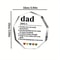 Dad Definition Acrylic Decorative Sign 6