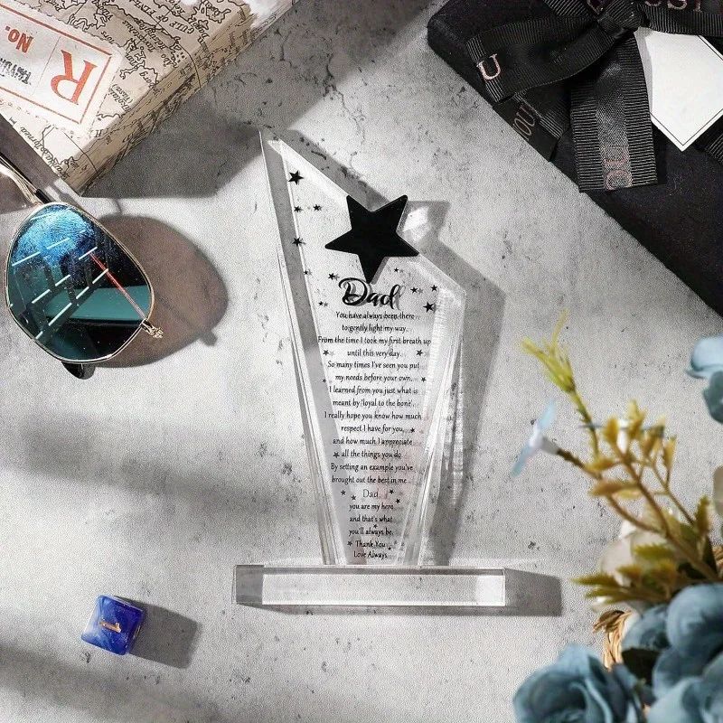 Dad Acrylic Quote Gift Plaque 5