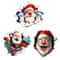 3D Wall Breaking Santa Claus Christmas Sticker 0