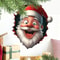 3D Wall Breaking Santa Claus Christmas Sticker 1