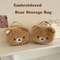 Anime Plush Bear Makeup Case Cosmetic Bag 2