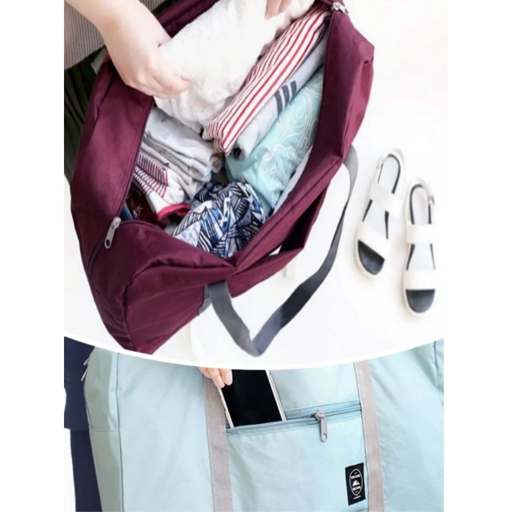 Foldable Travel Duffel Bag Lightweight Large Capacity 8