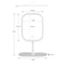 3Color LED Touch Vanity Makeup Mirror 9