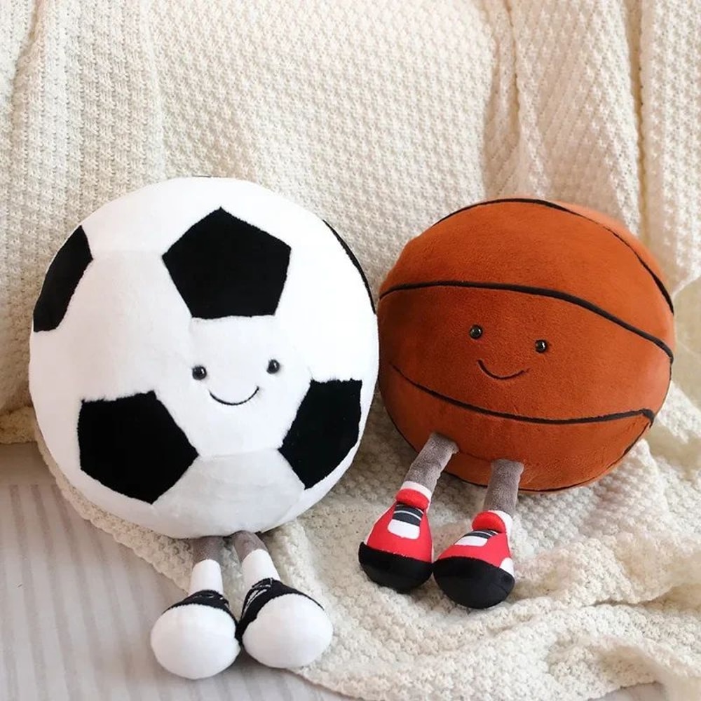 Plush Football And Basketball Sports Toy Pillow 4
