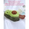 Cute Avocado Plush Pet Toy With Hanging Chain 3