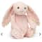 30 Cm Easter Bunny Plush Toy With Strawberry Flower Ears 0