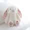 30 Cm Easter Bunny Plush Toy With Strawberry Flower Ears 3