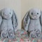 30 Cm Easter Bunny Plush Toy With Strawberry Flower Ears 8