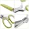 5Layer Multifunctional Kitchen Herb And Vegetable Scissors 7