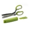 5Layer Multifunctional Kitchen Herb And Vegetable Scissors 8