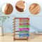 7Layer Wooden Knife Stand Storage Rack 3