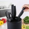 88Inch Drainable Plastic Knife Holder Stand 3
