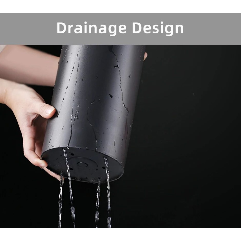 88Inch Drainable Plastic Knife Holder Stand 9