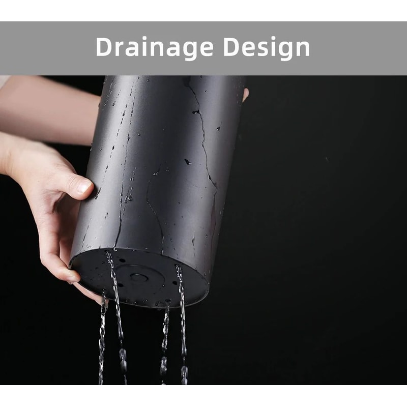 88Inch Drainable Plastic Knife Holder Stand 9