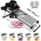5Blade Stainless Steel Mandoline Slicer With Hand Guard 1