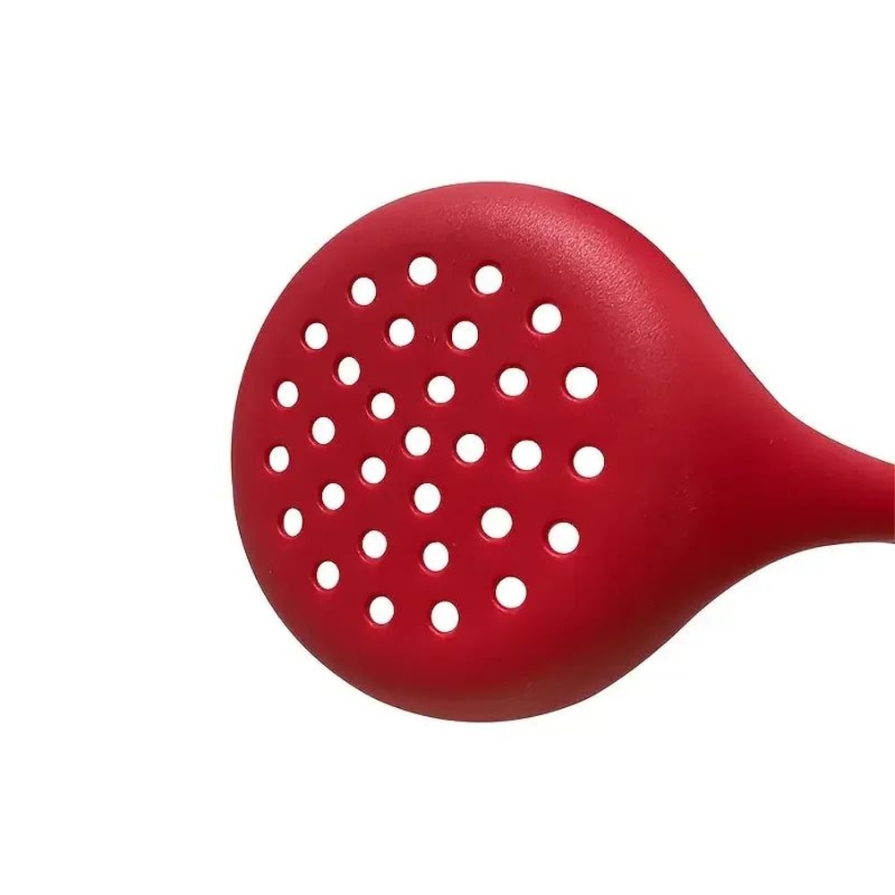 Silicone Slotted HeatResistant Kitchen Spoon 8