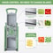 MultiFunction Vegetable Grater And Mandoline Slicer 1